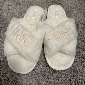 Miss to Mrs slippers